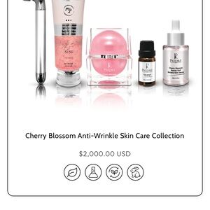 Cherry Blossom Anti-Wrinkle Moisturizer - White & Pink